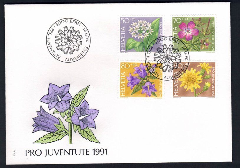 Tutti i francobolli: FDC Pro Juventute 1991 – Nuovo (secondo la descrizione) da Pfäffikon ZH venduto da Romulus