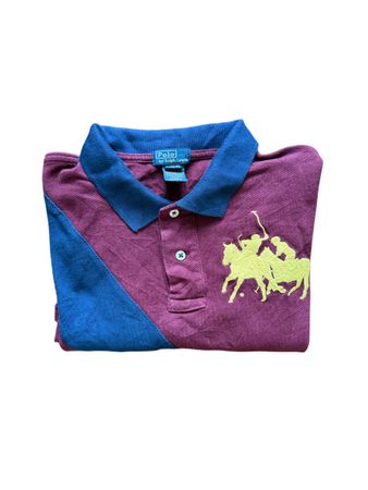 Polo Ralph Lauren chemise taille 14-16 ans/S bordeaux
