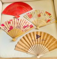4 Fächer/ ventagli/ hand fan (NEW)