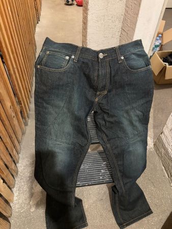 Motorrad Hosen / Jeans / mit Schoner