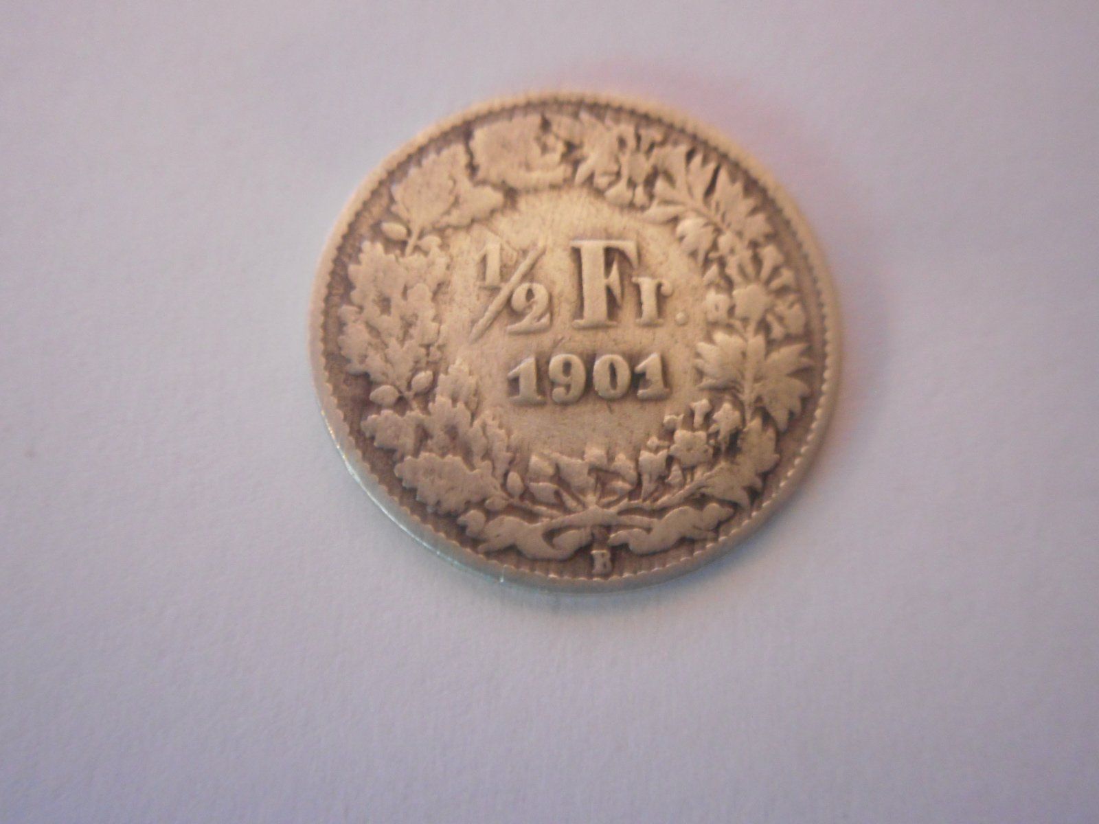 Tutti le monete: 50 Rp. 1901 silber  rar – Usato da Kriegstetten venduto da pizlad2010 1