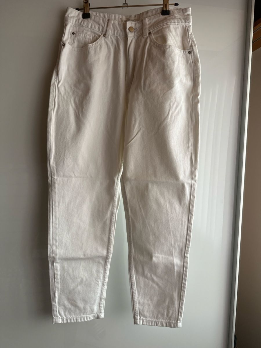 Primark Jeans: Weisse Jeans Primark Grösse 38 mom jeans – Usato da Buchs AG venduto da tifena
