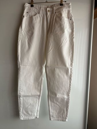 Weisse Jeans Primark Grösse 38 mom jeans