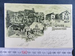 GRUSS AUS MARIASTEIN  1902 SO AK