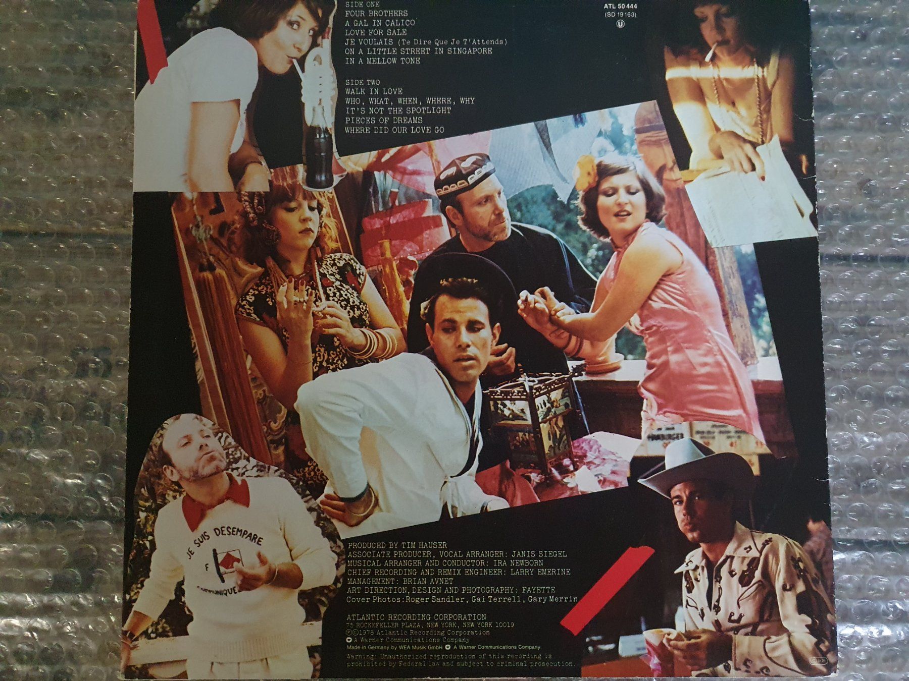 Schallplatten: The Manhattan Transfer LP – Pastiche – Gebraucht aus Root von atelier22 1