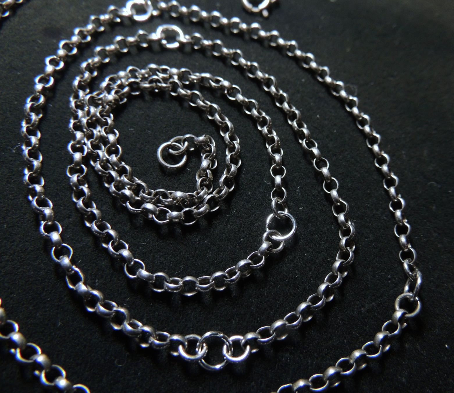 Catenine: Silber 800 Anker Halskette 89 cm / 3 mm – Usato da Waldenburg venduto da schaller707 2