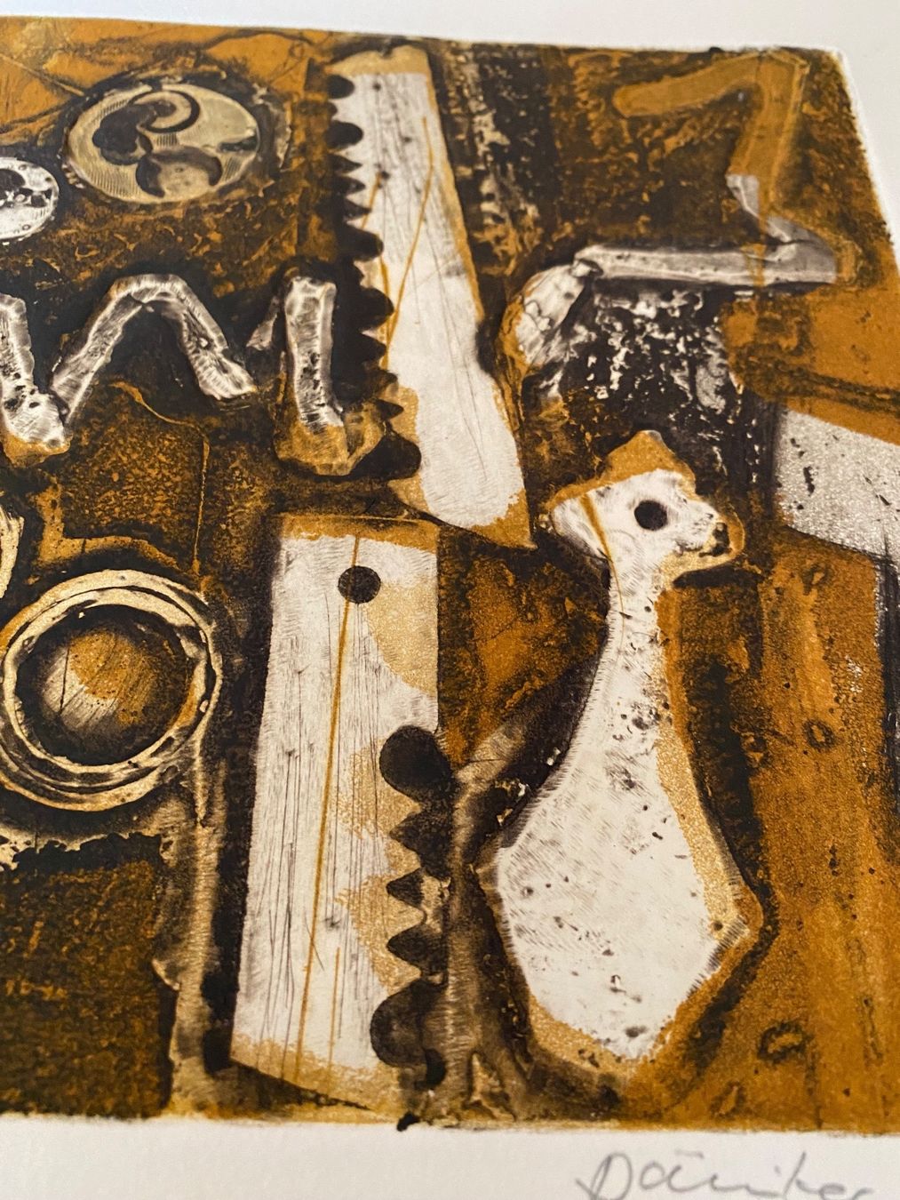 Grafica & Litografie: Klaus Däniker Radierung – Usato da Münchwilen TG venduto da Mercurius63 1