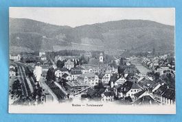 Baden - Stadtpartie - Bahnhof - Eisenbahn