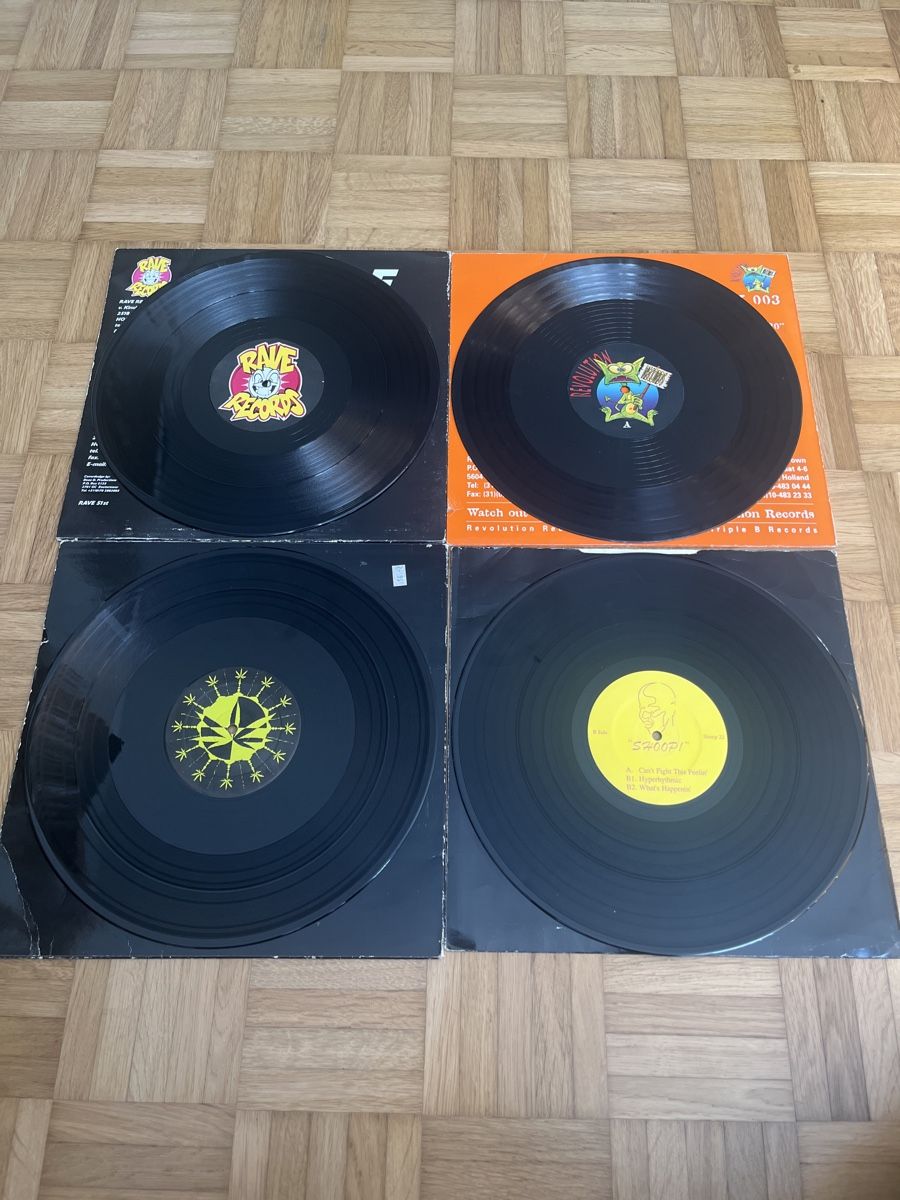 Dischi in vinile: 10er Happy Hardcore / Hardcore Vinyl-Set – Usato da Wangen b. Olten venduto da break72 4