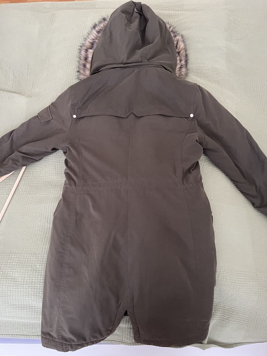 Giacche: Damen Parka Khaki Grösse 36, Kunstpelz – Usato da Jona venduto da lau_k95h 2
