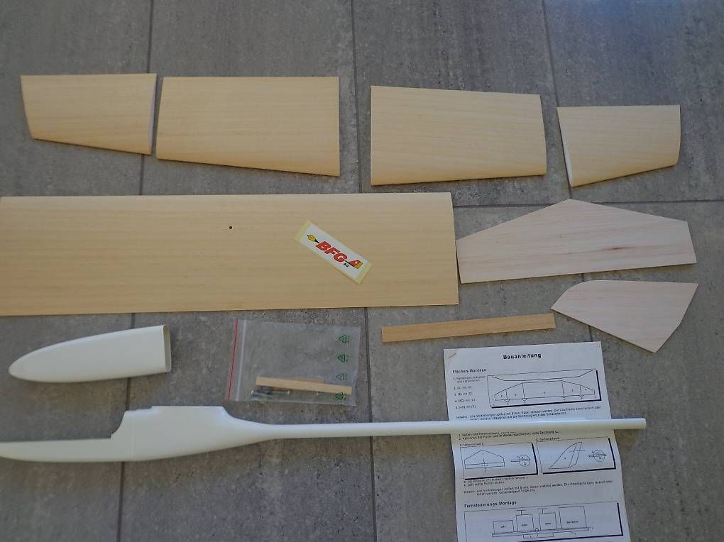 Modellismo RC: Segelflugmodell Joy bausatz – Nuovo (secondo la descrizione) da Camorino venduto da Dibi7