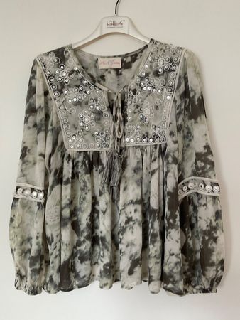 Miss June Paris Bluse Gr S/M Rayon Viscose