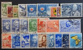 Schweiz Pro Juventute ex. Kat. 1-84 gest. 1914/37 Kat. 229 F