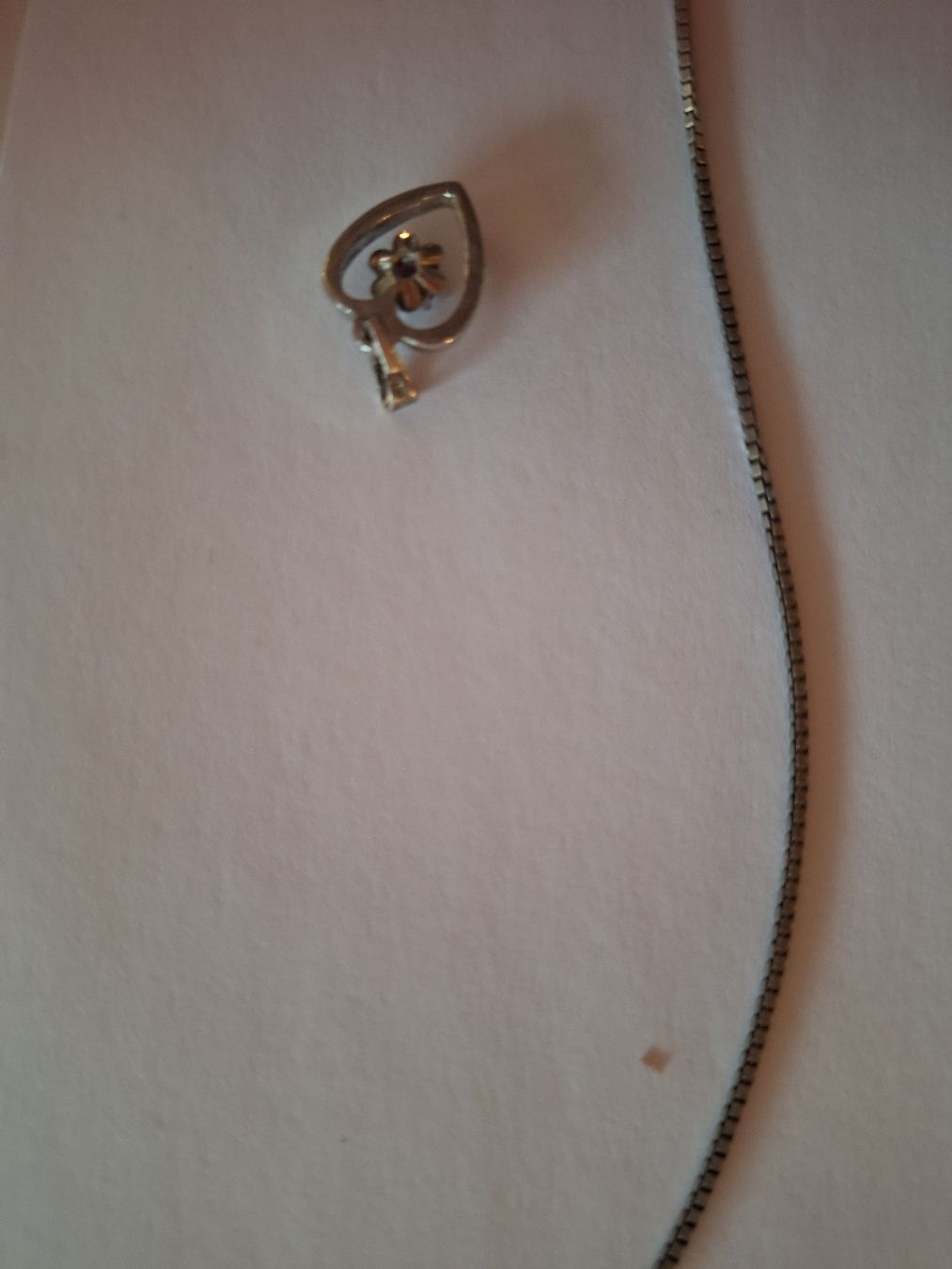 Catenine: chaine argent 925 et pendentif 800 – Nuovo (secondo la descrizione) da Genève venduto da Cristin1 2