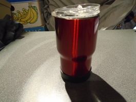 Kaffee - Becher, rot, klein