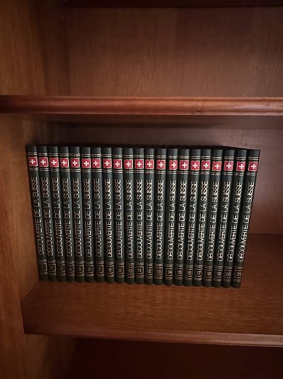 Libri: Découverte de la Suisse, volume 1-21 – Usato da Bernex venduto da siral05