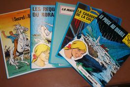 LINE  ( CUVELLIER)    °°°° COMPLET 5 ALBUMS °°°°