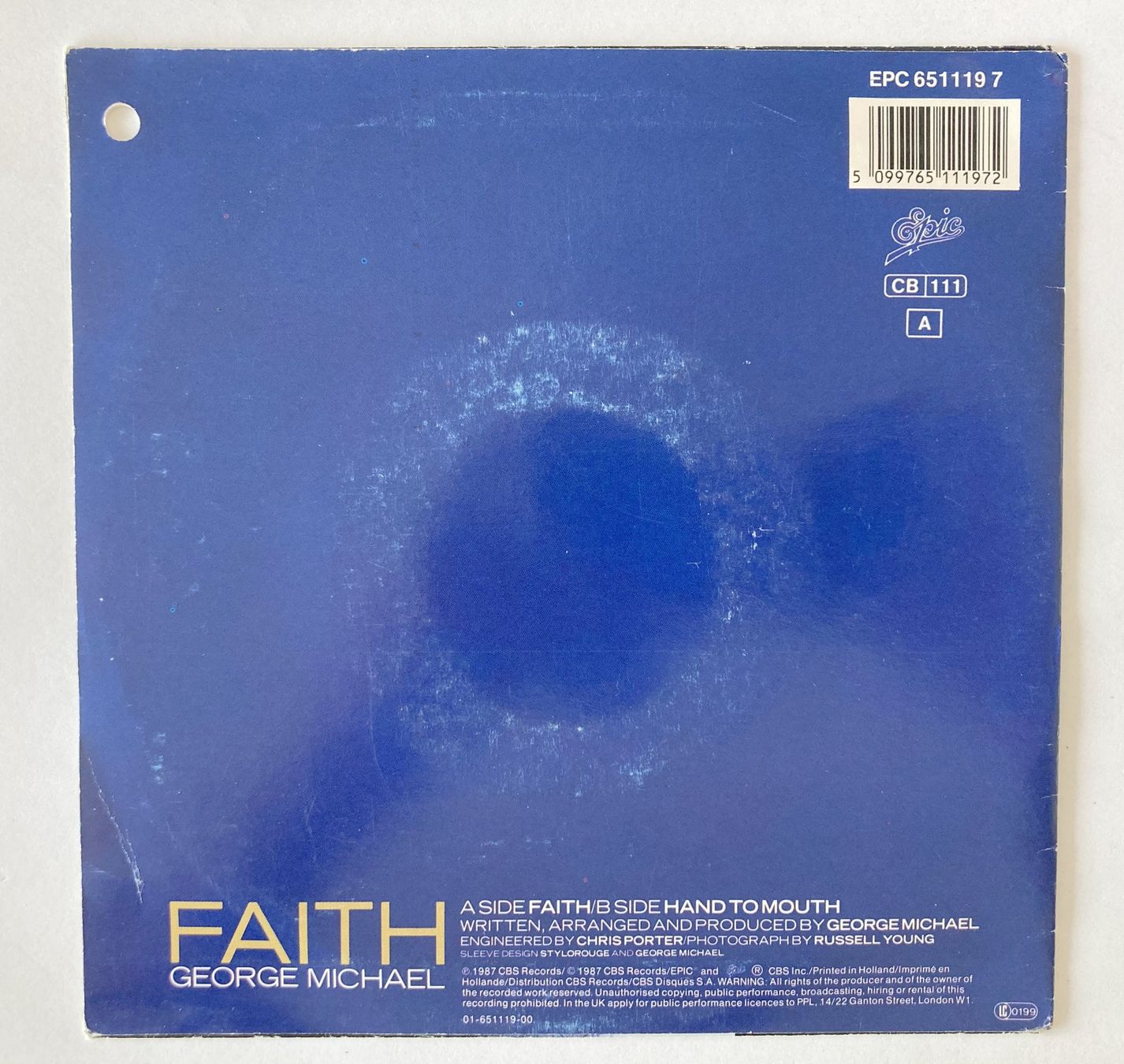 Vinyles: GEORGE MICHAEL - FAITH – D'occasion à Bottens par hotter-than-hell 1