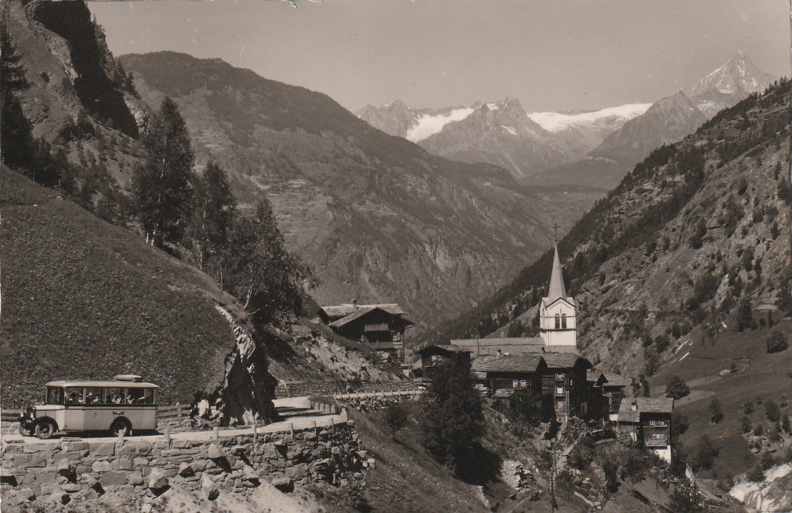 Cartoline postali: Eisten im Saas - Tal – Usato da Rorschacherberg venduto da fratovi2