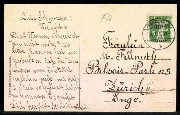 Cartes postales: AK Estavayer, Le Château – D'occasion à Berlin par bartko-reher 1