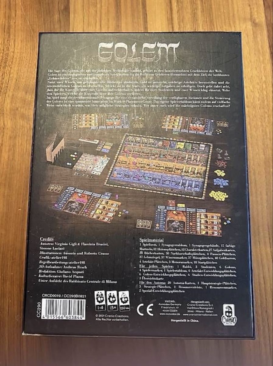 Spiele: Golem - Brettspiel – Gebraucht aus Stansstad von Rashcinal 1