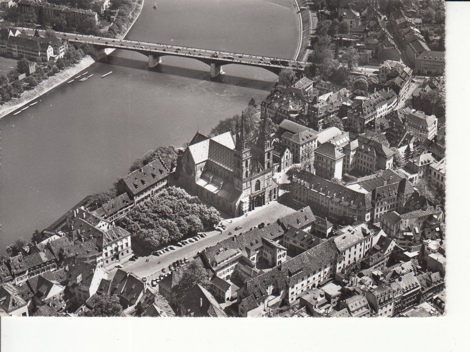 Ansichtskarten: Basel 1956 – Gebraucht aus Bürglen TG von StampGraf