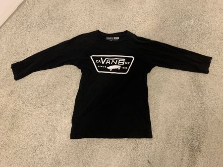 Vans Shirt Boys L schwarz Skater