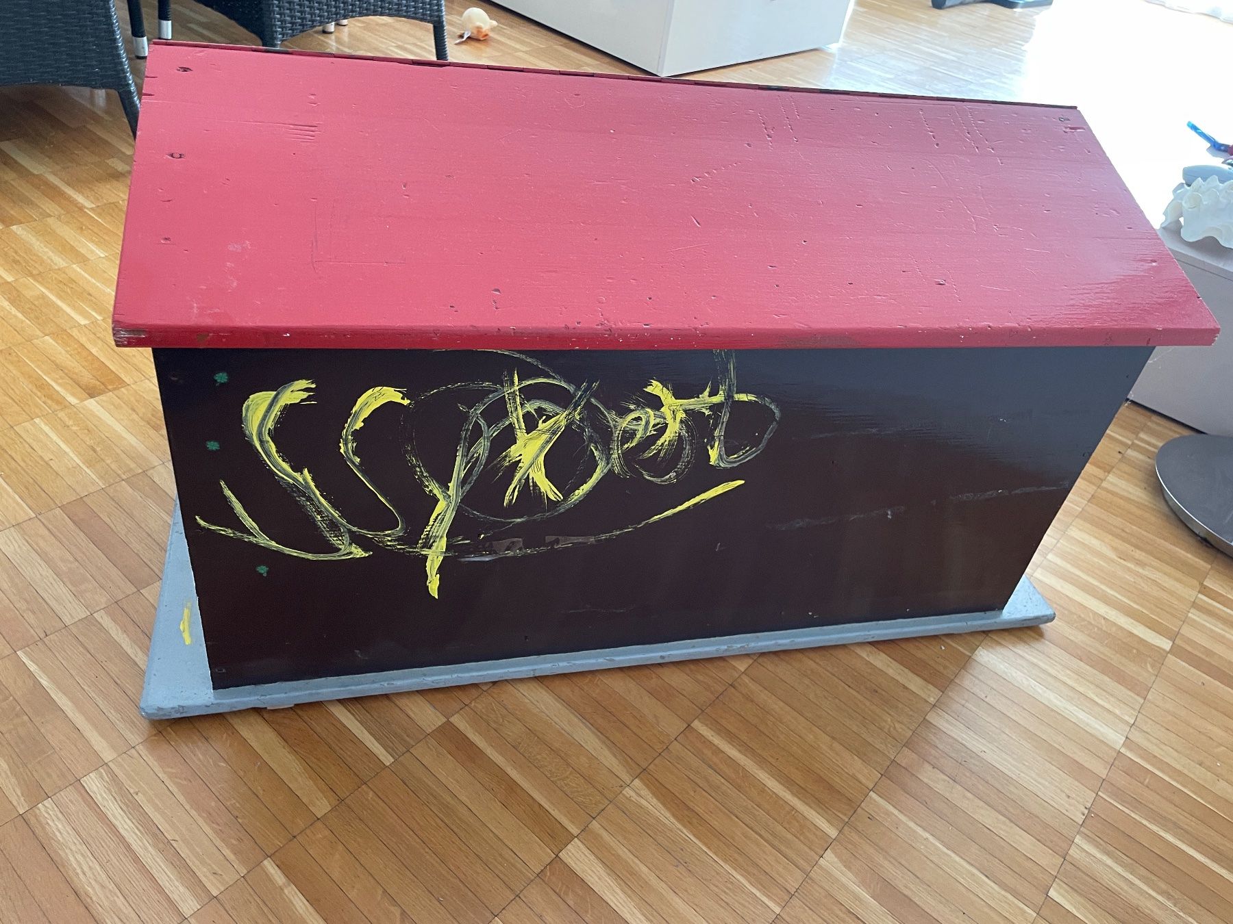 Giocattoli: Stall / Bauernhof - Holz - massiv - 2 Steckenpferde – Usato da Neftenbach venduto da Justine76 6