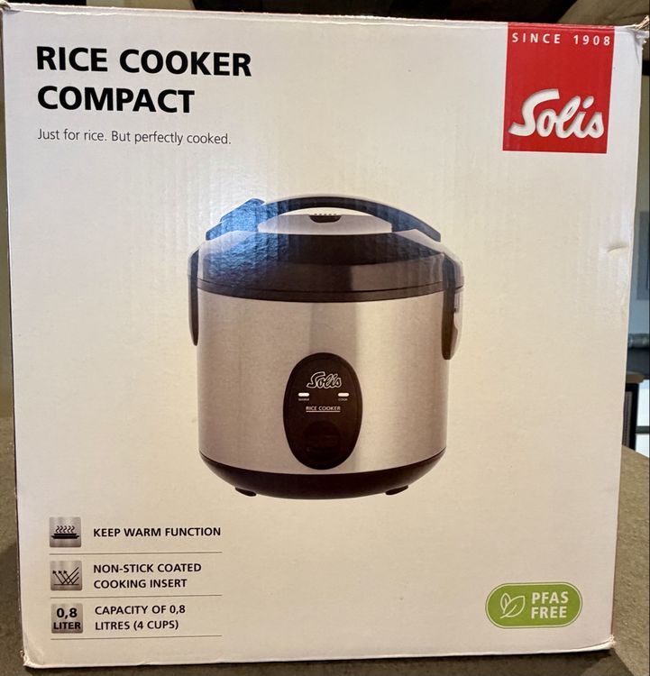 Solis Rice Cooker Compact, Typ 821 (Neu und originalverpackt) in ...