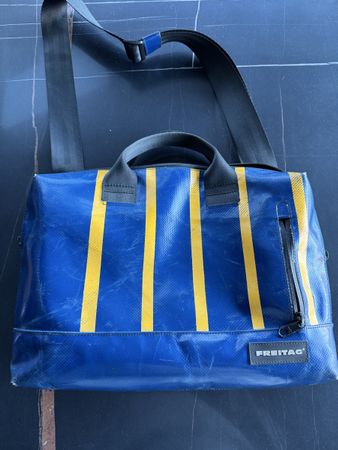 Freitag borsa da lavoro bluette 