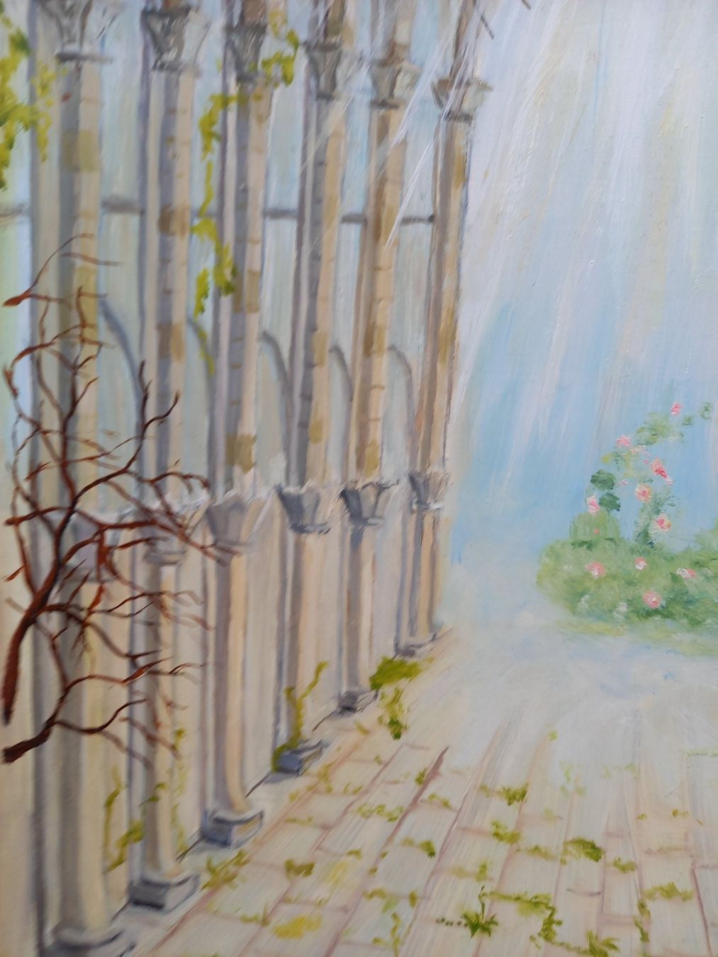 Dipinti: tableau intéressant signé Guignard C, 1993 – Usato da Lausanne venduto da leneko 4