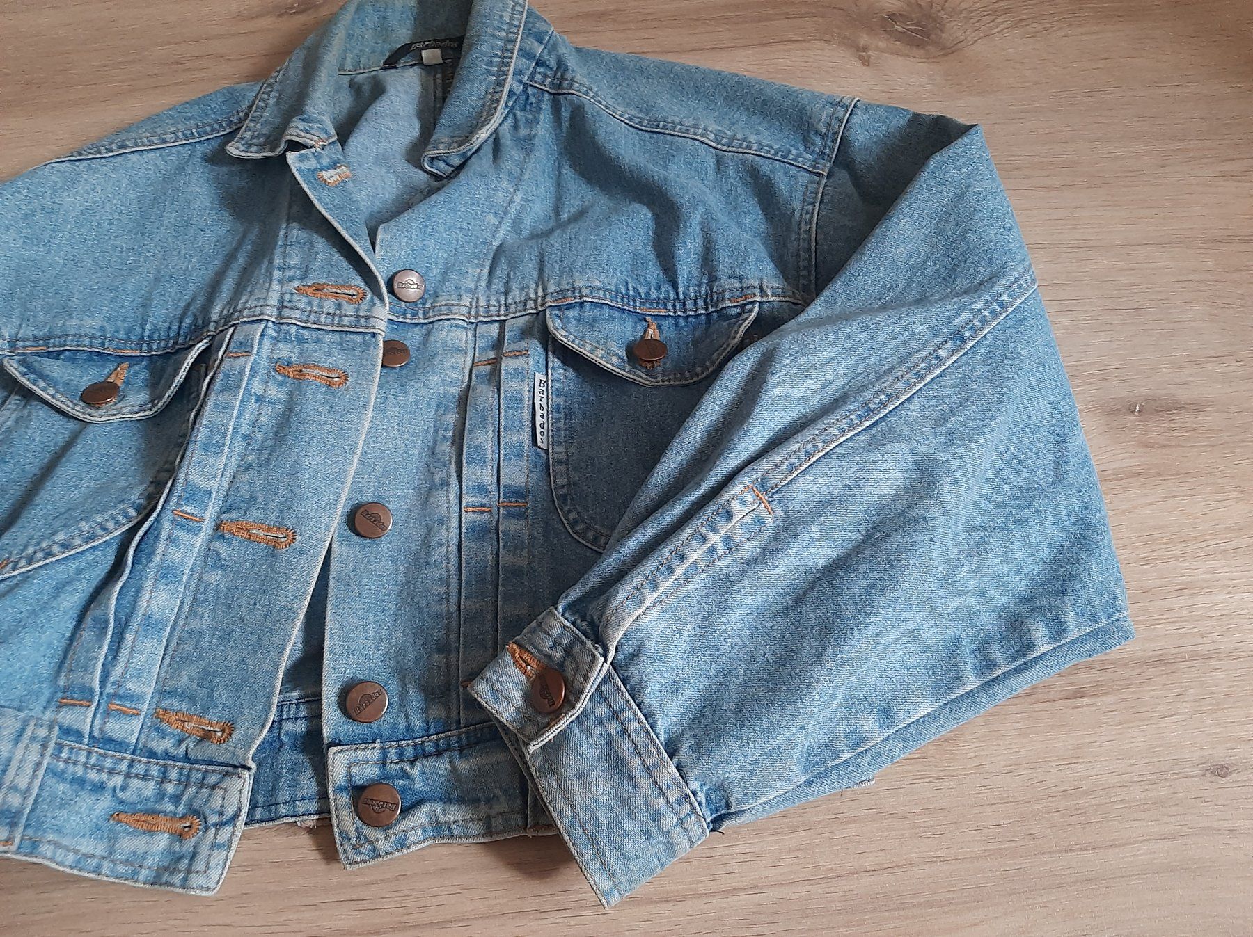 Giacche: Cropped denim jacket, vintage – Usato da Fribourg venduto da metalhands 2