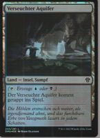 TCG Magic The Gathering MTG DMU 245 FOIL Verseuchter Aquifer