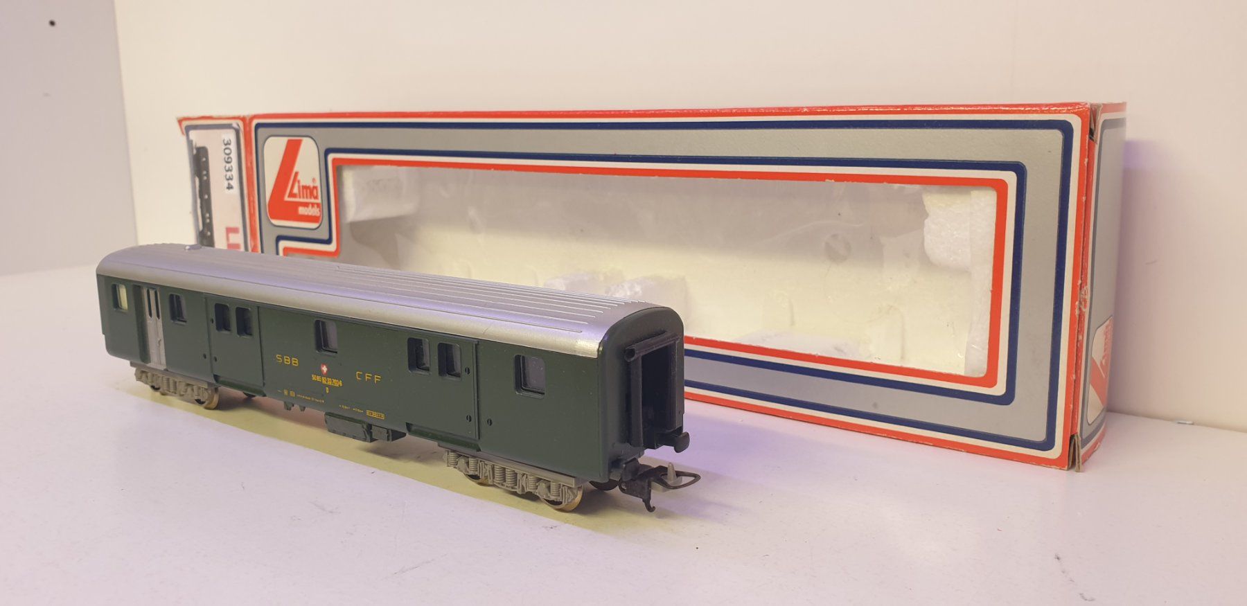Lima Modelleisenbahnen: Lima SBB Gepäckwagen 309334 H0/DC – Gebraucht aus Neuenhof von ludovicco 2
