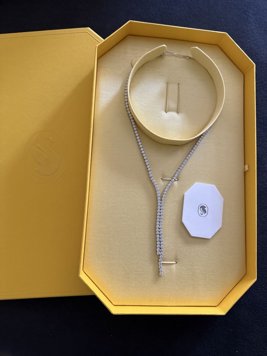 Swarovski Ketten: Swarovski Halskette – Neu und originalverpackt aus Zürich von Dalia.ababssa