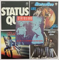 Singles: 5x STATUS QUO (70er Jahre) ... GRATIS VERSAND!