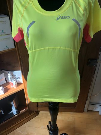 Damen Laufshirt Asics Neongelb Grösse S guter Zustand