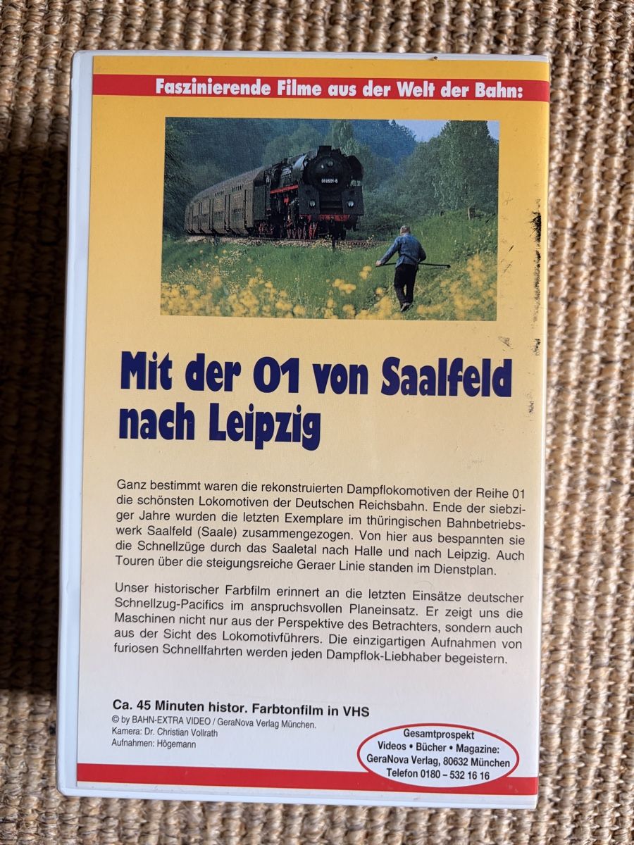 Alle VHS: Eisenbahn VHS-Kasetten – Gebraucht aus Herzogenbuchsee von Jana_1019 4