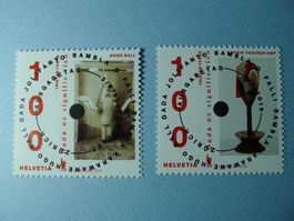 2016 Sondermarken 100 Jahre Dada ET Voll 1583-1584