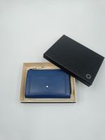 MONTBLANC MEISTERSTÜCK "SCHLÜSSELETUI" IN BLAUEM LEDER