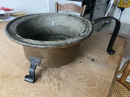Alte Kupferpfanne