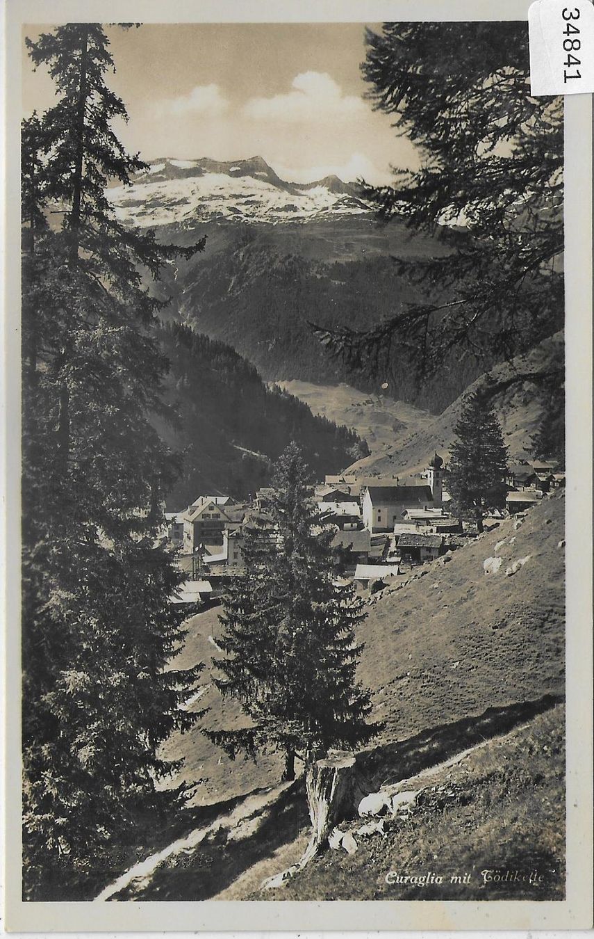 Cartoline postali: Curaglio mit Tödikette – Usato da Ettingen venduto da Kartenplanet