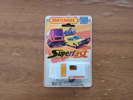 Matchbox - N°31 - Caravan - Remorque de camping - Blister