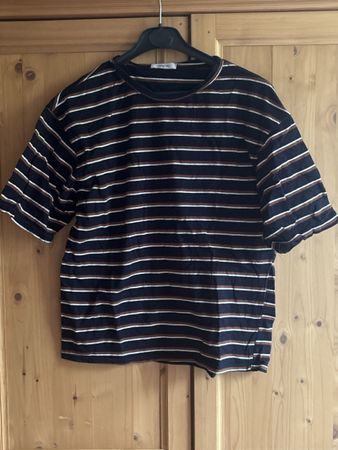 T-shirt rayé tricolore - Taille unique