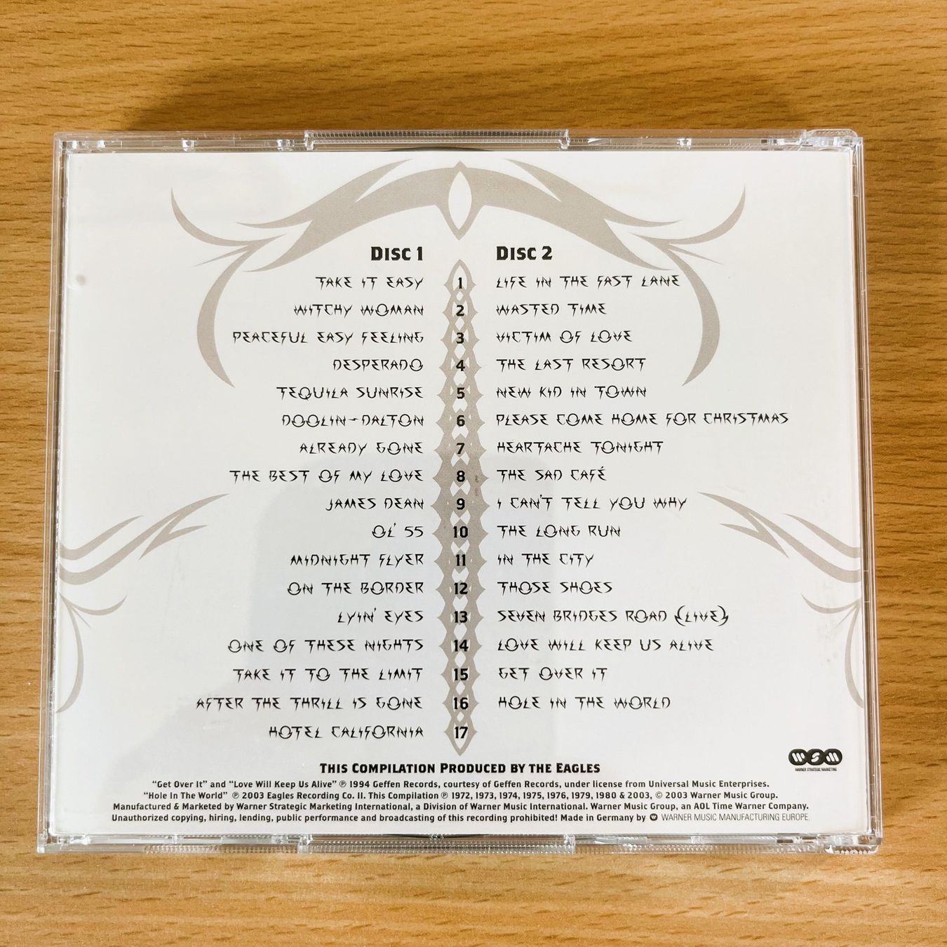 CDs: CD - Eagles - The Complete Greatest Hits - 2 CDs – Gebraucht aus Amlikon-Bissegg von allerlei-versand 3