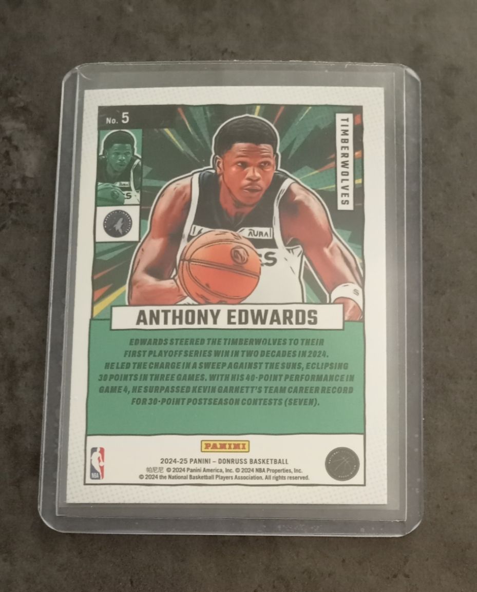 Cartoline: Anthony Edwards Net Marvels NBA card – Nuovo (secondo la descrizione) da Vallorbe venduto da ant_75wx 1