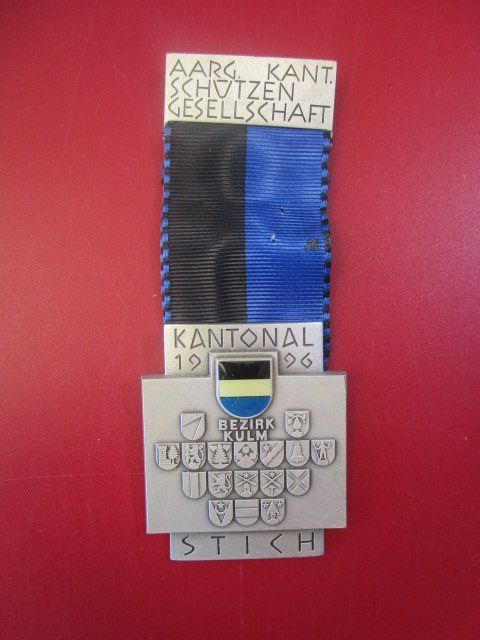 Medaglie: Aarg. Kantonal Schützengesellschaft 1996 - Bezirk Kulm – Usato da Luzern venduto da Horoskop1