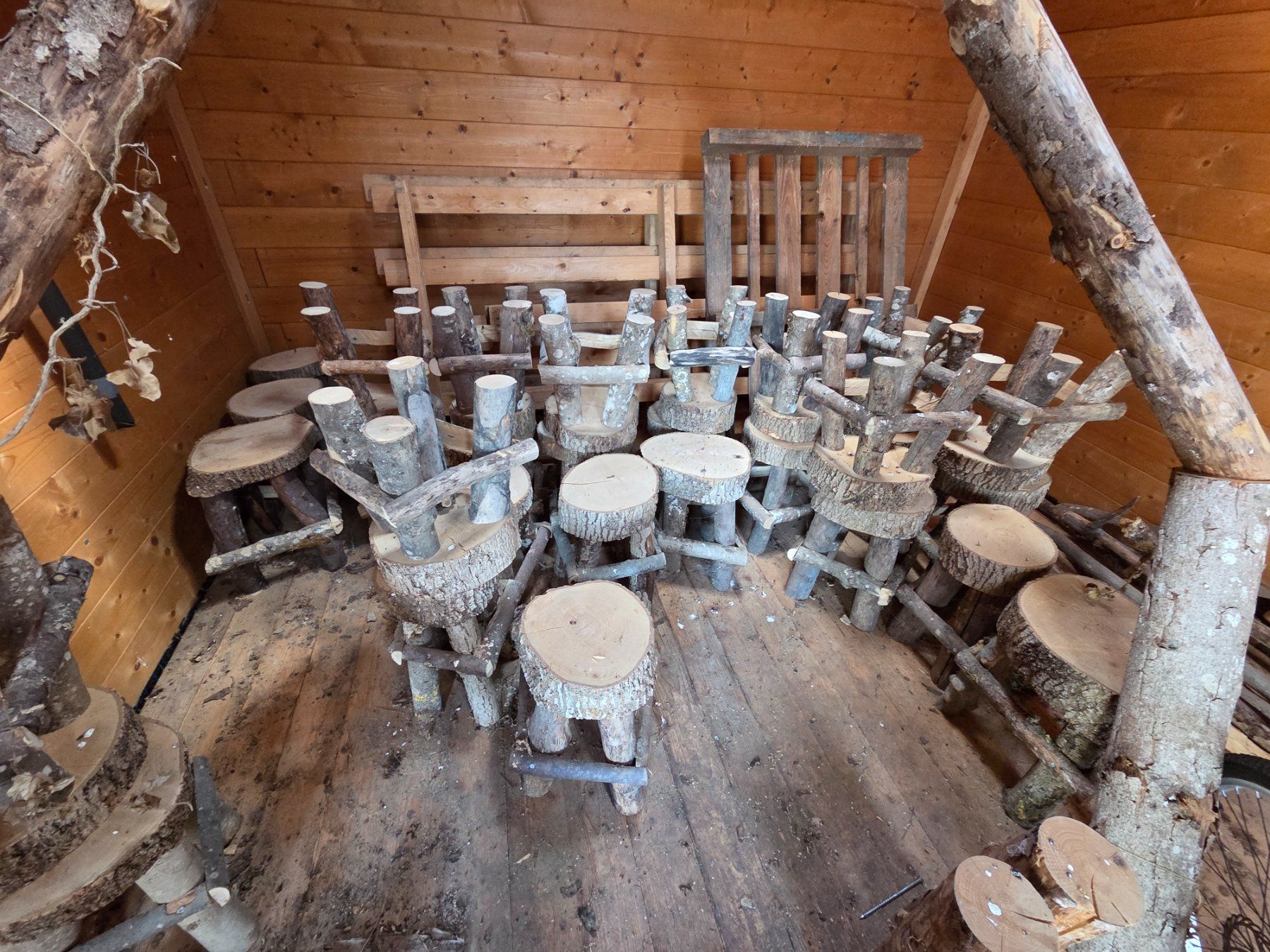 Sgabelli: Holzhocker – Usato da Wallbach venduto da dieti92 1