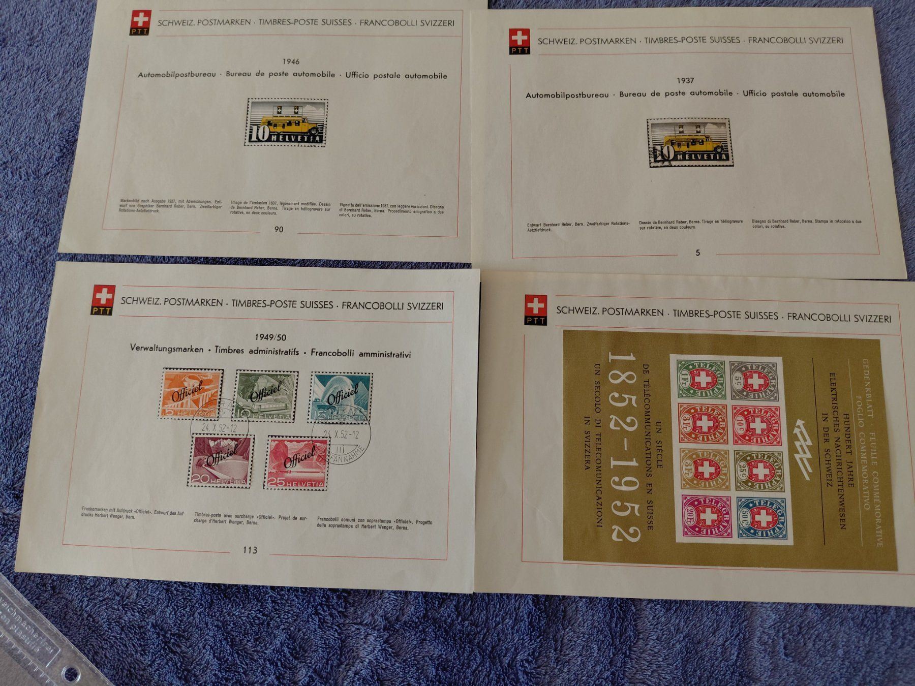 Alle Briefmarken: Schönes Los CH – Gebraucht aus Horw von Onurb008