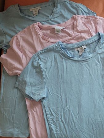 3er Set sport T-Shirts Grösse S